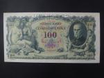 100 Kč 1931 série Uc, III.vydání, perf. SPECIMEN
