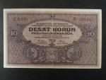10 Kčs 2.1.1927 série R 030