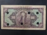 5000 Kč 1920 série A, perf. SPECIMEN + 6x skartační otvor