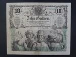10 Gulden 15.1.1863 Serie MS