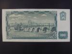 100 Kč 1961/1993 série C 09, kolek, vodoznaková výztuž na rubu