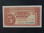 5 Kčs 25.1.1949 série A 42