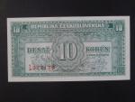 10 Kčs 1945 série Y/X