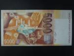 5000 Sk 3.4.1995/2000 série A, přítisk Bi-milénium