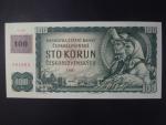 100 Kč 1961/1993 série G 88 II.vydání, kolek