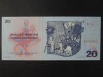 20 Kčs 1970 série H 42