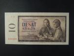 10 Kčs 1960 série F 72