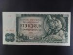 100 Kčs 1961 série G 80, číslovač 1c