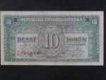 10 Kčs 1945 série S/D