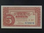 5 Kčs 1949 série A 165