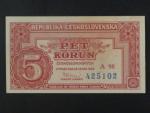 5 Kčs 25.1.1949 série A 98