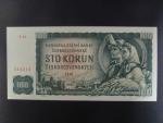 100 Kčs 1961 série X 86, číslovač 2d, vodoznak 14