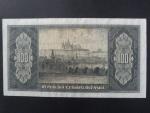 100 Kčs 1945 série PS, perf. 3md nad sebou