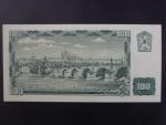 100 Kč 1961 série X 47 (malá průsvitka) II.vydání, kolek