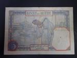 TUNIS, 5 Francs 1939, BNB. B207c, Pi. 8