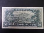 50 Kčs 1948 serie A 19, perf. 