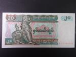 MYANMAR, 20 Kyats 1994, BNB. B106a, Pi. 72