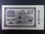 BURMA, 1 Kyat 1965, BNB. B901b, Pi. 52