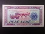5 Leke 1976 SPECIMEN, BNB. B220s2, Pi. 42
