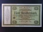 Konversionskassenschein, 5 RM 28.8.1933 série C, Ro. 700a, Grab. DEU-224a