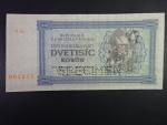 2000 K 1945 série 6 Ar, perf. SPECIMEN dole, poloha vodoznaku A