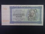 2000 K 1945 série 19 Má, perf. SPECIMEN nahoře, poloha vodoznaku A
