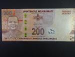 SWAZILAND, 200 Emalangeni 2017, BNB. B238a, Pi. 43