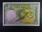 VIETNAM JIŽNÍ, 5 Dong 1955, BNB. B104b, Pi. 2