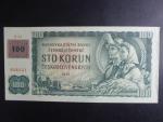 100 Kč 1961/1993 série R 03, kolek, úzký číslovač 1a