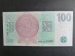 100 Kč 2019 série M 28 007800 s přítiskem ČNB 100 LET Kč 1919 - 2019