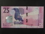 SEYCHELY, 25 Rupees 2016, BNB. B419a, Pi. 48