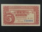 5 Kčs 25.1.1949 série A 125