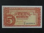 5 Kčs 1945 série U/Y