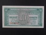 10 Kčs 1945 série R/F