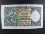 100 Ks 7.10.1940 I.vydání, kolkovaná série D12 perf. SPECIMEN nahoře