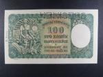 100 Ks 7.10.1940 II.vydání, kolkovaná série K6, perf. SPECIMEN nahoře