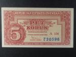 5 Kčs 1949 série A 104