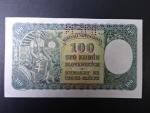 100 Ks 7.10.1940 I.vydání, kolkovaná série N2 perf. SPECIMEN nahoře