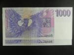 1000 Kč 1993 série A 38 2x bankovka s čísly po sobě