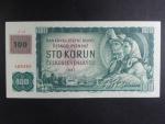 100 Kč 1961/1993 série C 57, kolek, vodoznaková výztuž na líci