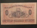 1 Kč 1919 série 005, modrá