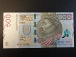 500 Zlotych 2017 série AK, BNB. B864a