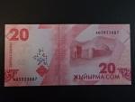 KYRGYSTÁN, 20 Som 2023, BNB. B235a