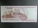 500 Forint 2011 žluté kroužky na rubu, BNB. B581d, Pi. 196