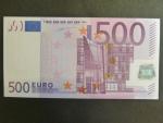 500 Euro 2002 s.X, Německo, podpis Willema F. Duisenberga, R002 tiskárna Bundesdruckerei, Německo