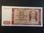 DDR - 20 MDM 1964 série EE, Ro. 356a, Grab. DDR-18a