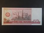 DDR - 50 Mark 1975 série DG, Ro. 360a, Grab. DDR-22a