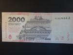 ARGENTINA, 2000 Pesos 2023 série A, BNB. B427a
