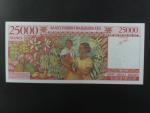 MADAGASKAR, 25.000 Francs 1998, BNB. B316a, Pi. 82