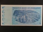 ZIMBABWE, 1 Dollars 2009, BNB. B183a, Pi. 92
